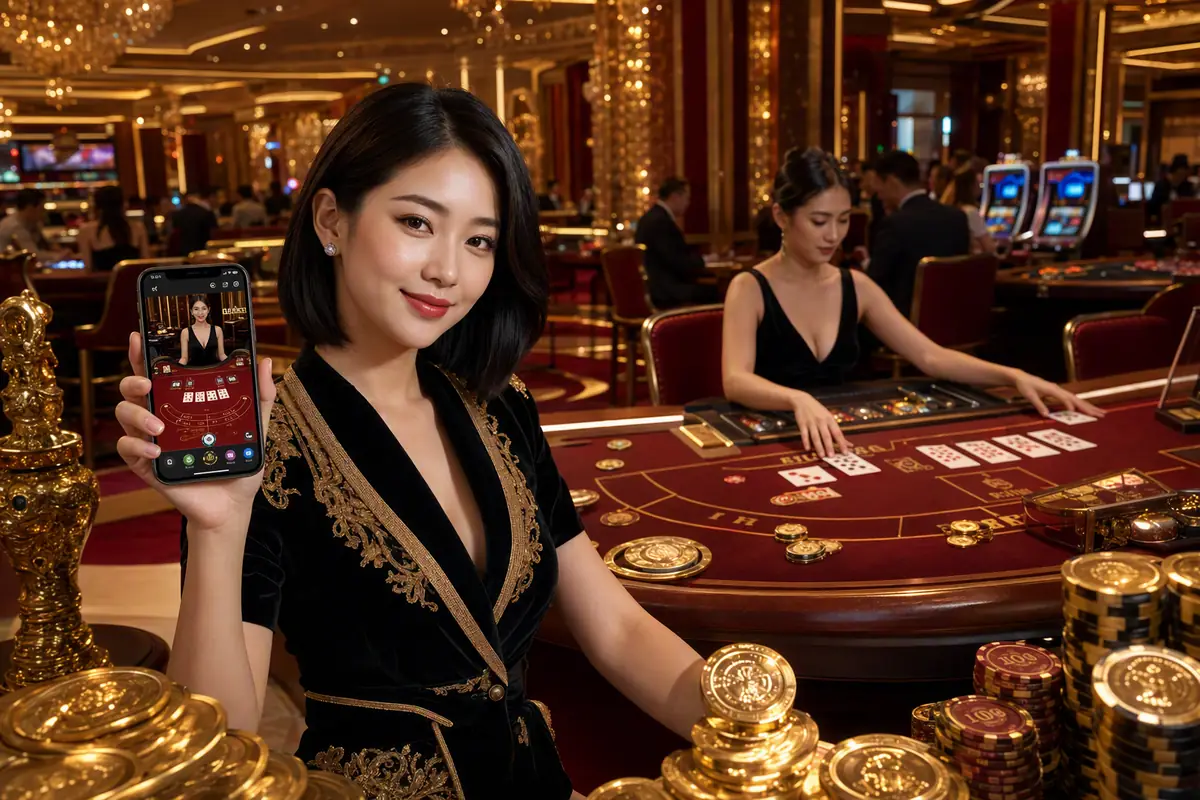 pvl888 live casino baccarat dealer langsung